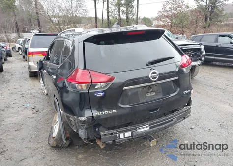 2017 Nissan Rogue Sv z USA, uszkodzony, nr VIN KNMAT2MV0HP576106